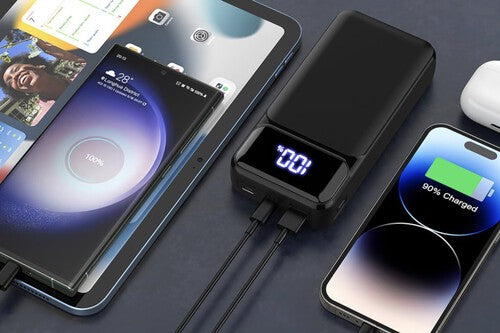 Bateria portatil original de 30 000 mah